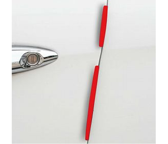 Sealed Strip Door Buffer Protector for Car & Truck, Red - Zoom Image 4