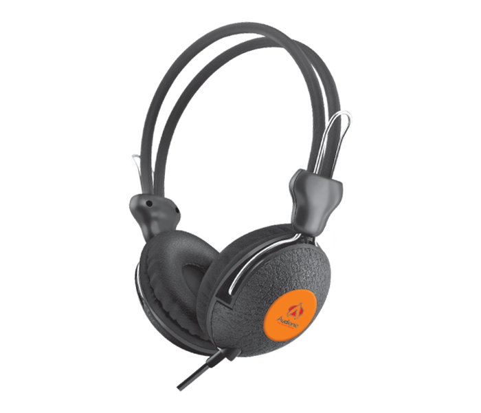 Audionic IMPACT 1 Deep Bass Wired Headphone - Orange - Zoom Image 1