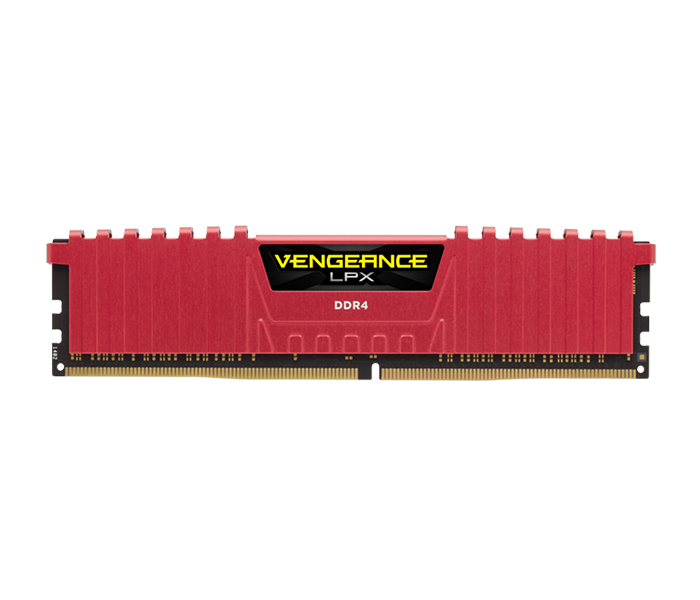 Corsair CMK16GX4M2B3000C15R Vengeance LPX 16GB (2 x 8GB) DDR4 DRAM 3000MHz C15 Memory Kit - Red - Zoom Image 1