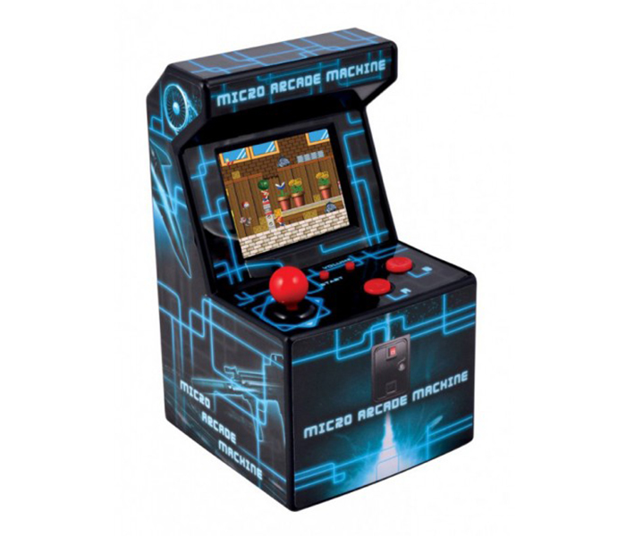 Trands TR-GC8466-BU Portable Micro Arcade Handheld Gaming Machine - Blue - Zoom Image