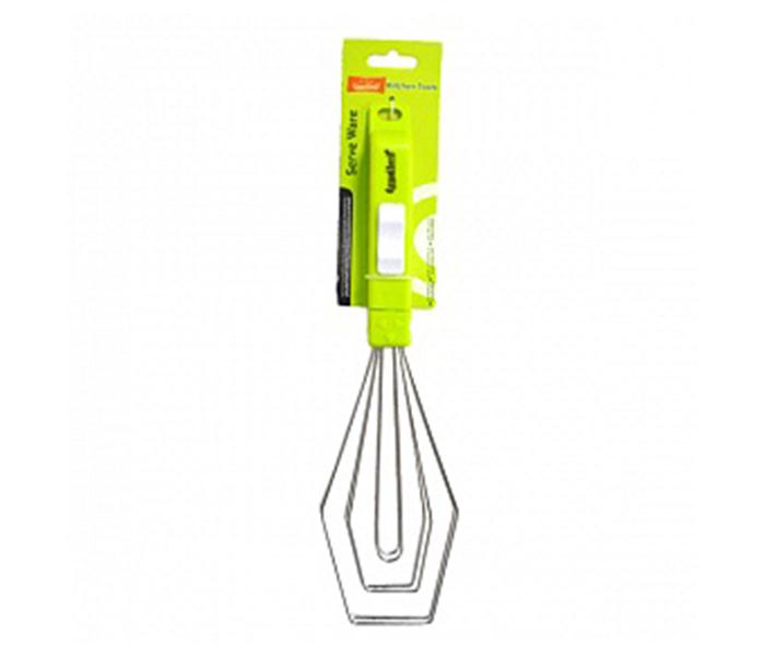 Royalford RF7030 Food Tong with Whisk - Green - Zoom Image