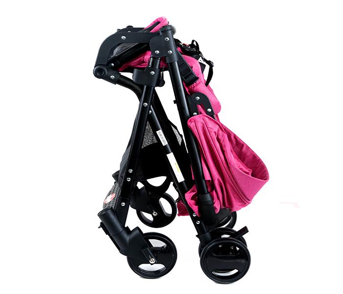 Baby Plus BP7733 Baby Stroller - Pink - Zoom Image 3