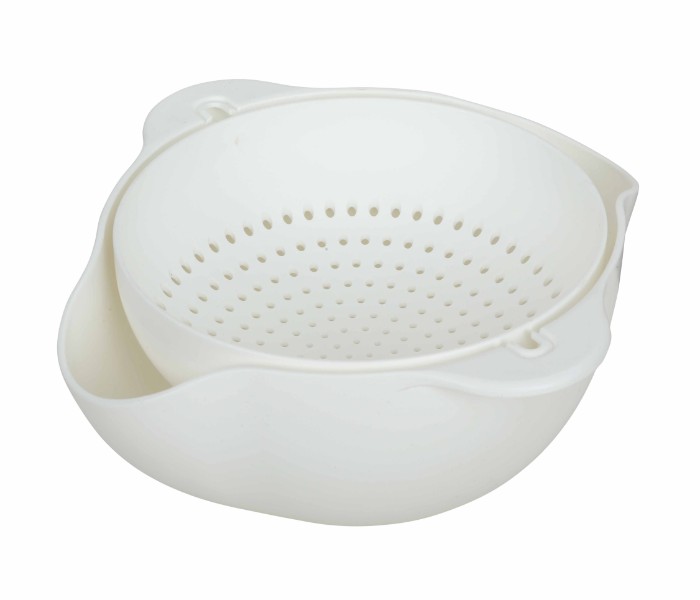 Rolling Kitchen Seive Bowl 31305 White - Zoom Image 2