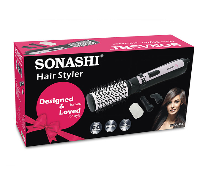 Sonashi SHS-2058R 900W Rotating Hair Styler, Black - Zoom Image 4