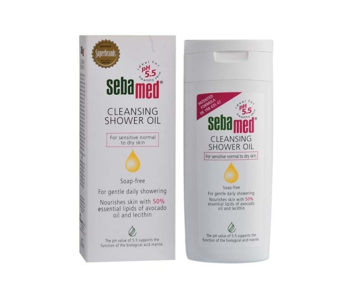 Sebamed 011SM008 Cleansing Shower Oil 200 ml - Zoom Image