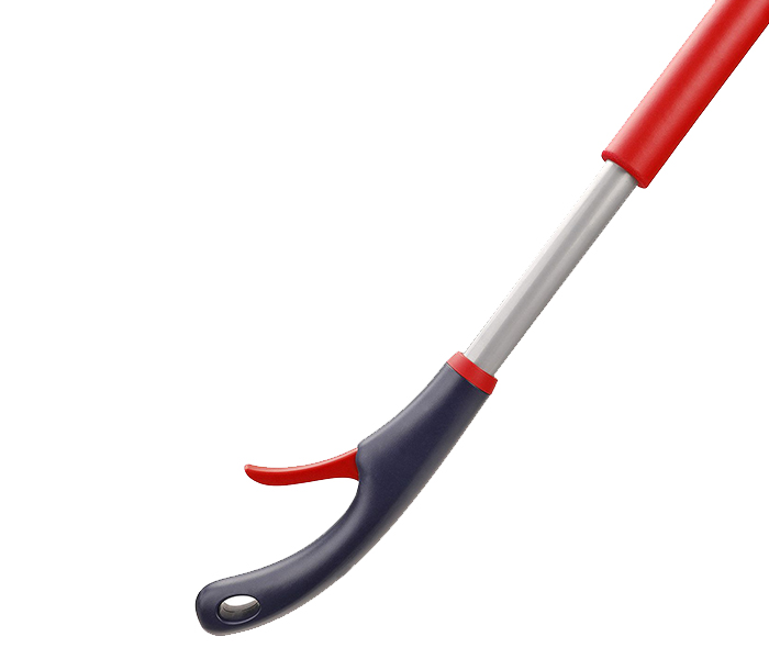 Royalford RF8640 One Click Series Spray Floor Mop with Microfiber Pad - Red & Black - Zoom Image 2