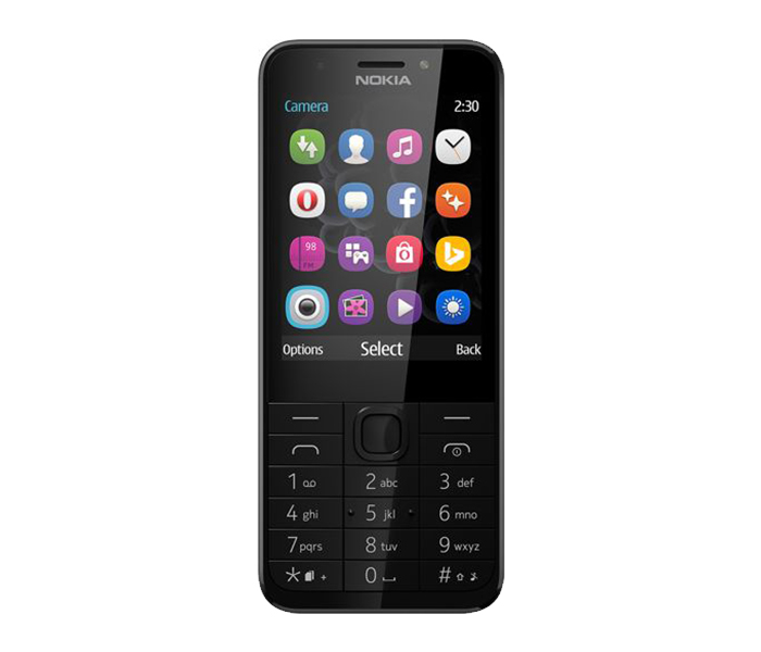 Nokia 230 16MB RAM Dual Sim 2G Mobile Phone - Light Grey - Zoom Image 3