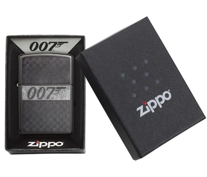 Zippo 29564 Regular Iced James Bond Lighter Grey - Zoom Image 2