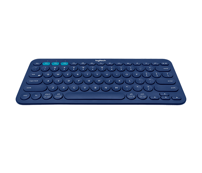 Logitech 920-007583 K380 Multi-Device Bluetooth Keyboard - English, Blue - Zoom Image 2