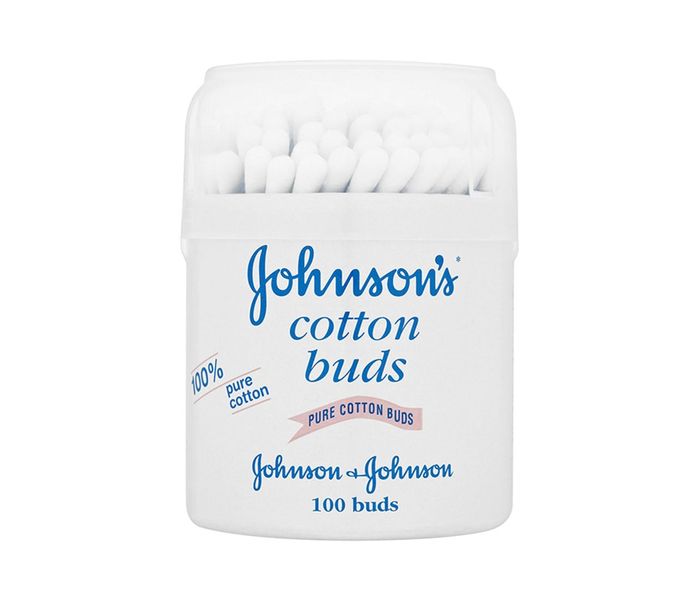 Johnson & Johnson N15694671A PureCotton Buds - White, 100 Count - Zoom Image