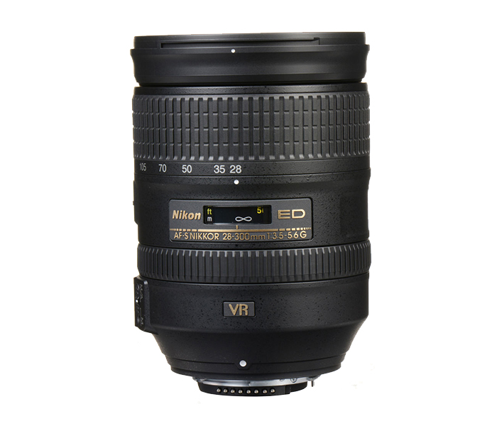 Nikon AF-S Nikkor 28-300mm f/3.5-5.6G ED VR Lens for Nikon DSLR Cameras - Black - Zoom Image 1