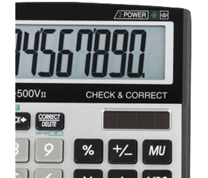 Citizen CTZ CT 500V 10 Digit Basic Calculator Black - Zoom Image 2