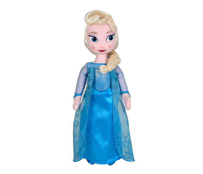 Disney Plush PDP1400221 16-Inch Frozen Elsa Plush Toy - Blue - Zoom Image