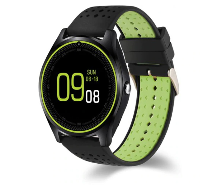 Flli V9 Bluetooth 4.0 Waterproof Android Smart Watch - Black - Zoom Image 4