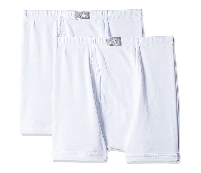 Jockey 8008-0210 Modern Classic Trunk, White/XL - 2 Pieces Pack - Zoom Image 2