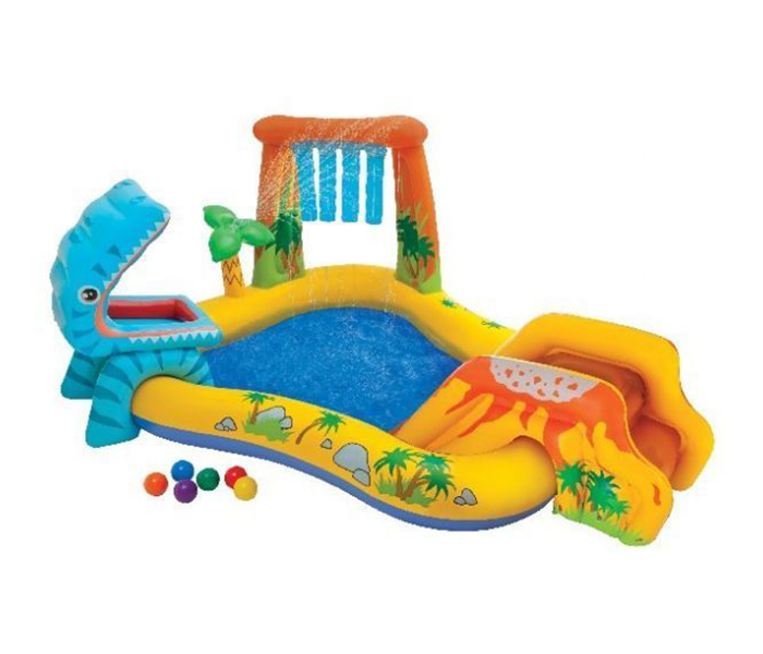 Intex ZX-57444 249 x 191 x 109CM Dinosaur Play Centre - Zoom Image 2