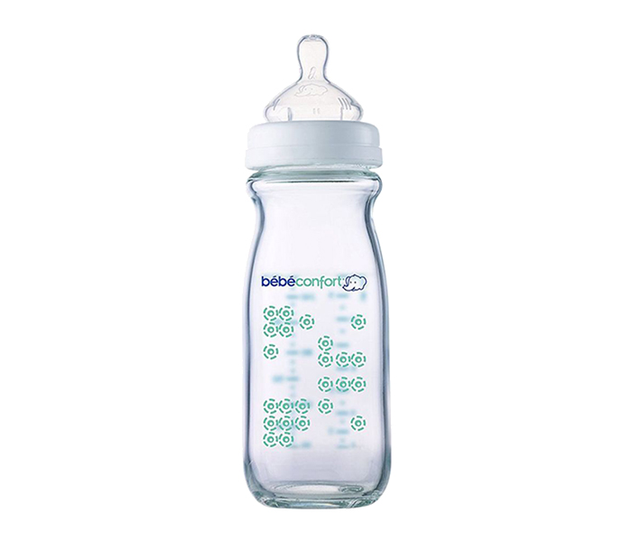 Bebe Confort 30001097 Glass Feeding Bottle - 270ml - Zoom Image 1