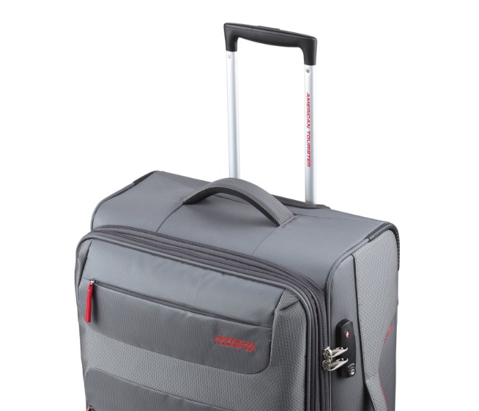 American Tourister GAT104LUG00612 Sky Spinner Soft 68Cm Grey and Red - Zoom Image 6