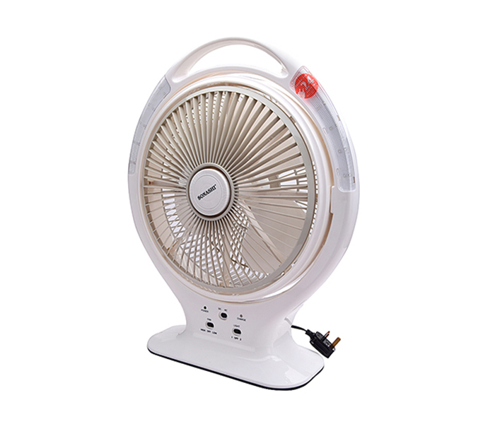 Sonashi SRF-114 14-inch Rechargeable Table Fan with Bright LED - Zoom Image 3