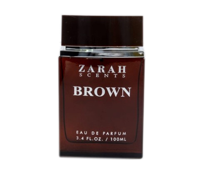 Paris Zarah Scents Brown Eau de Parfum 100 ml for Unisex - Zoom Image 2