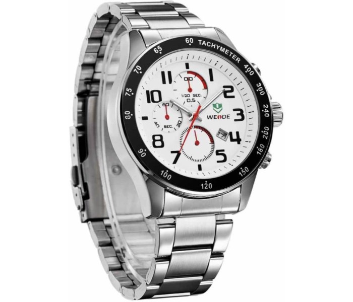 Weide WH 3308MB Mens Analog and Complete Calendar Watch Silver - Zoom Image 2