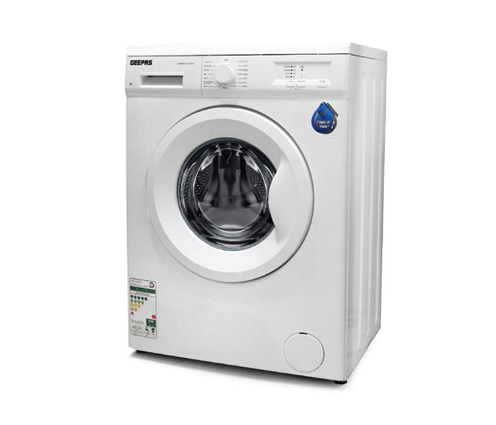 Geepas GWMF5807STV 5KG Front Load Fully Automatic Washing Machine - Zoom Image