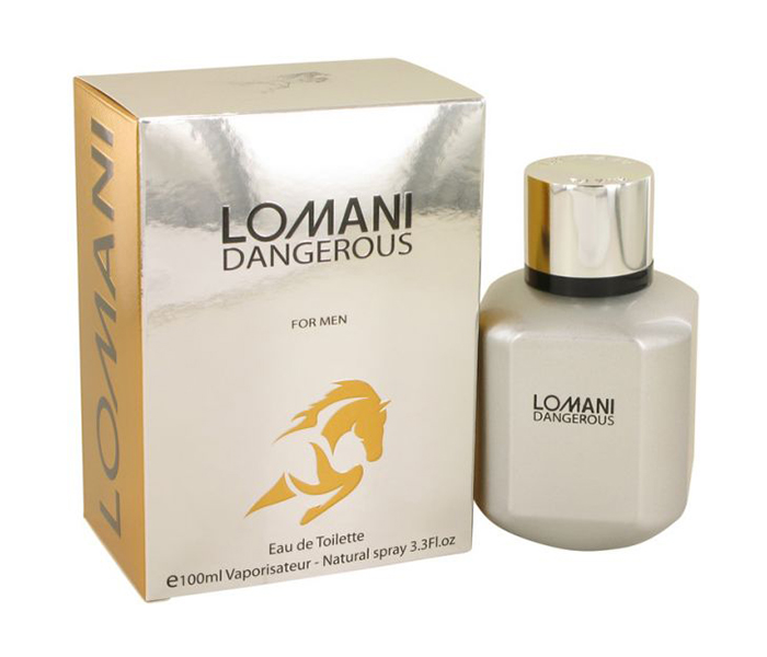 Lomani 100ml Dangerous Eau De Toilette Spray for Men - Zoom Image