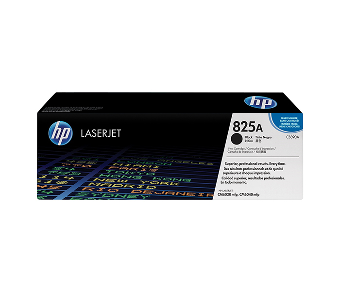 HP 825A Original LaserJet Toner Cartridge - Black (CB390A) - Zoom Image