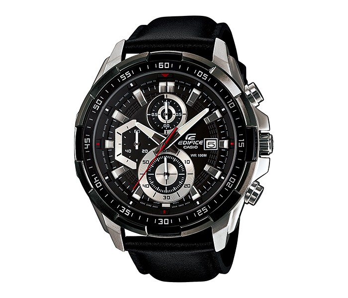 Casio Edifice EFR-539L-1AVUDF Mens Analog Watch Black - Zoom Image