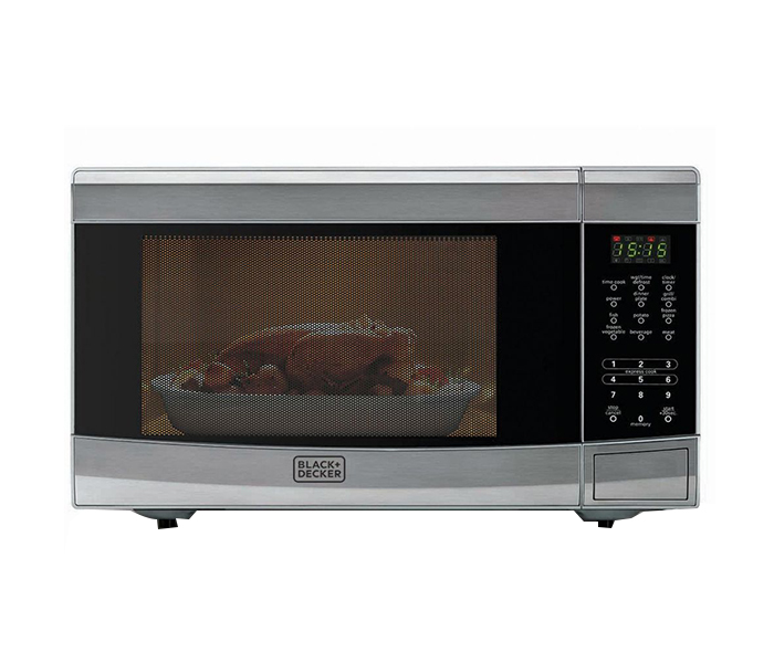 Black and Decker MZ42PGSS-B5 20 Litre Microwave Oven - Silver - Zoom Image 3