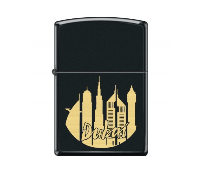 Zippo 218-MP401080 Regular Dubai City Lighter Black - Zoom Image