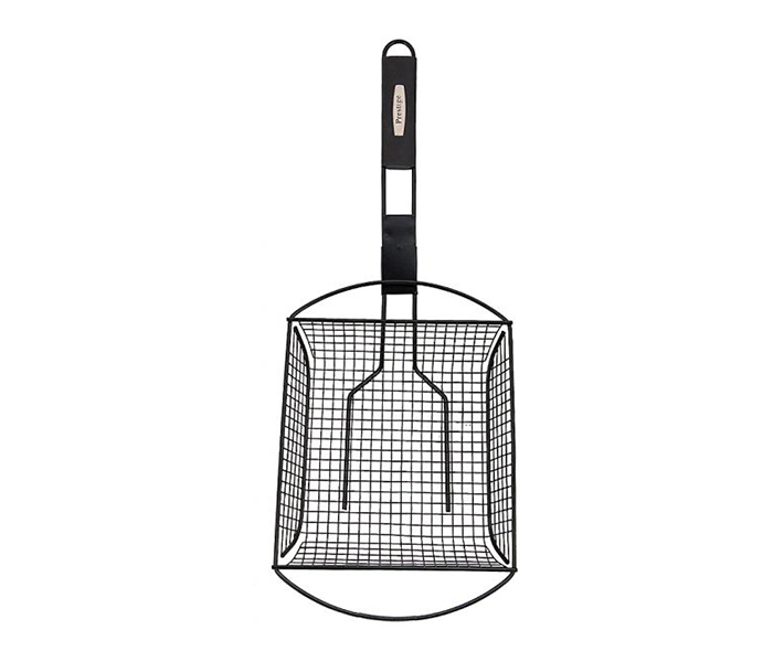 Prestige PR42114 Stainless steel BBQ Vegetable & Shrimp Basket - Black - Zoom Image 1