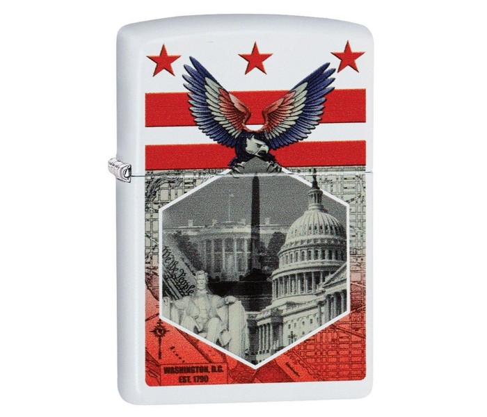 Zippo 29084 Washington DC Lighter Multicolor - Zoom Image 1