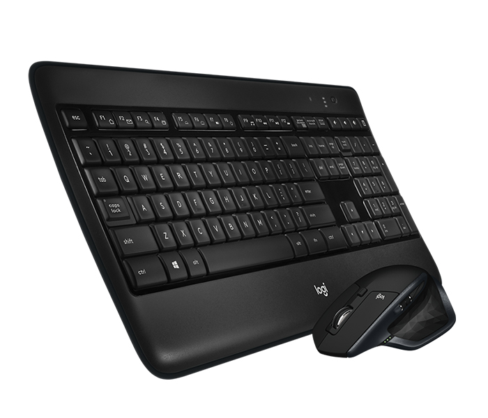 Logitech 920-008879 MX900 Combo 2GHZ Wireless Optical Mouse & Keyboard - English, Black - Zoom Image 2