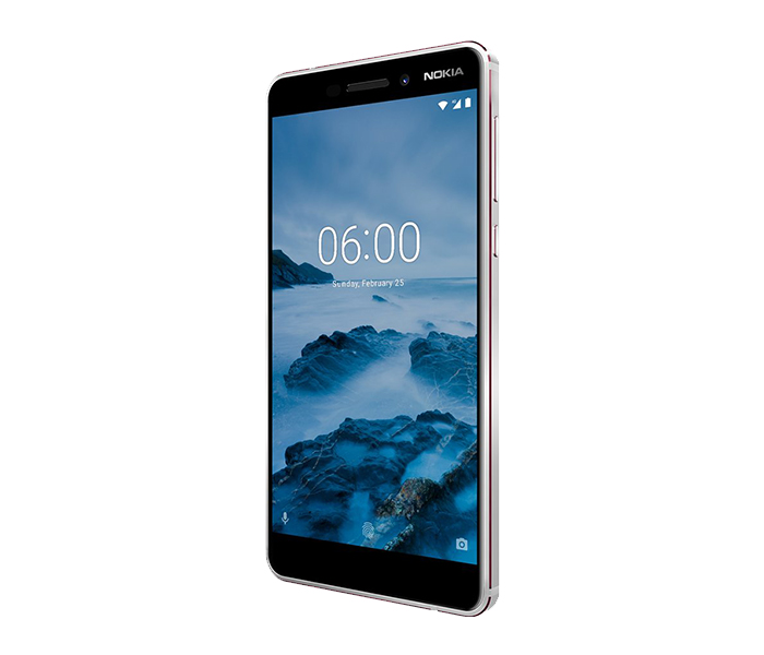 Nokia 6.1 3GB RAM 32GB Storage Smartphone - White - Zoom Image 2