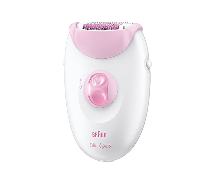 Braun N12822378A Series 3 Legs & Body Epilator - White & Pink - Zoom Image 2