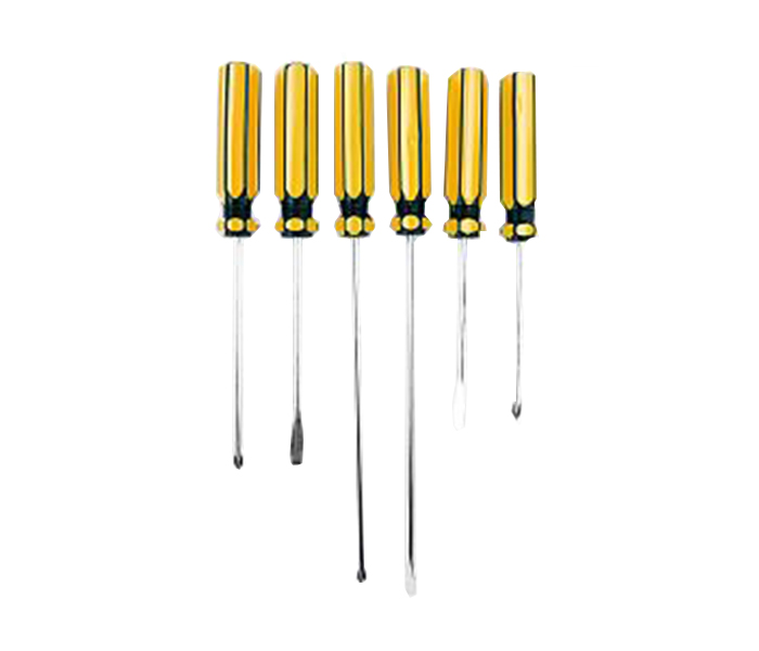 HT6006 6 Pieces Steel Blade Screwdriver Set with Storage Rack - Zoom Image 2