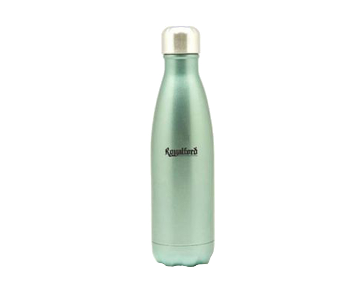 Royalford RF9225 500ml Stainless Steel Double Wall Vacuum Bottle - Green - Zoom Image