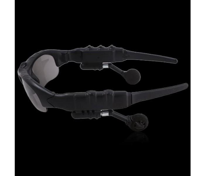 Sunshade Bluetooth Stylish Sporty Earphones Sunglasses - Rechargeable, Black - Zoom Image 5