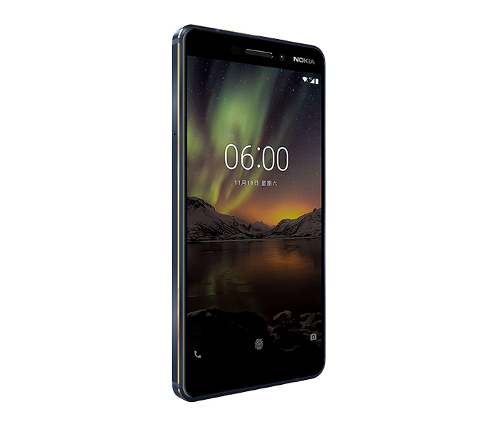 Nokia 6.1 4GB RAM 64GB Storage Smartphone - Blue - Zoom Image 2