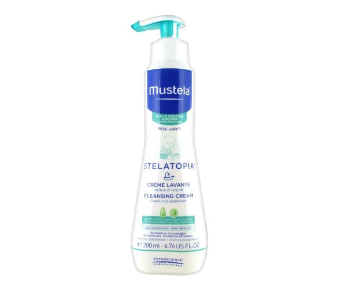 Mustela N12170539A Stelatopia Cleansing Cream 200 ml For Kids - Zoom Image