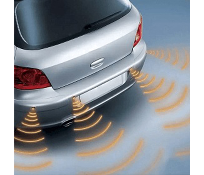 P Assistant 6 Sensor Design Car Parking Sensor System & Sound Reminder, Red - Zoom Image 2