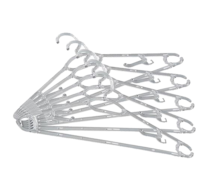 Royalford RF7163 5 Pieces Cloth Hanger - Silver - Zoom Image