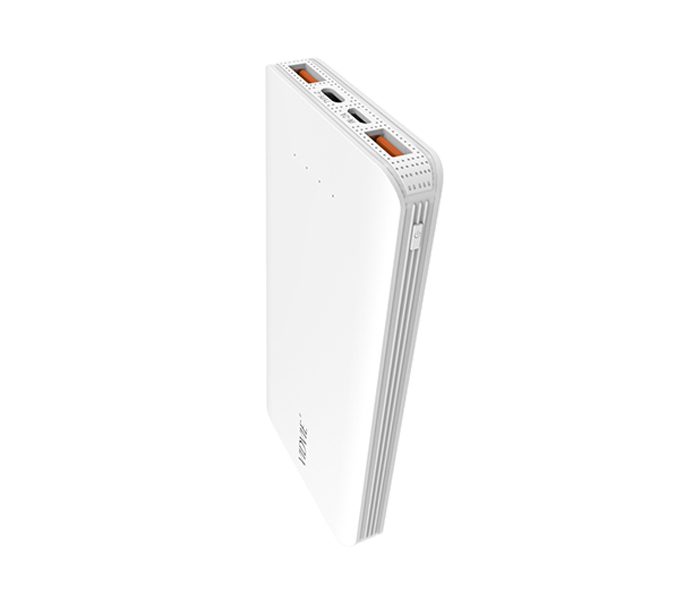 Vidvie PB-719 10000mAh Dual Port Powerbank - White - Zoom Image 1