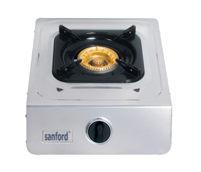 Sanford SF5113GC Single Burner Stainless Steel Gas Stove - White - Zoom Image