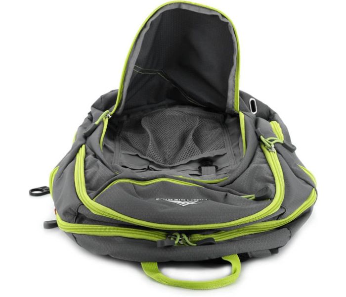 High Sierra HSR104LUG00101 Boondock V2 Backpack Charcoal and Chartreuse - Zoom Image 7