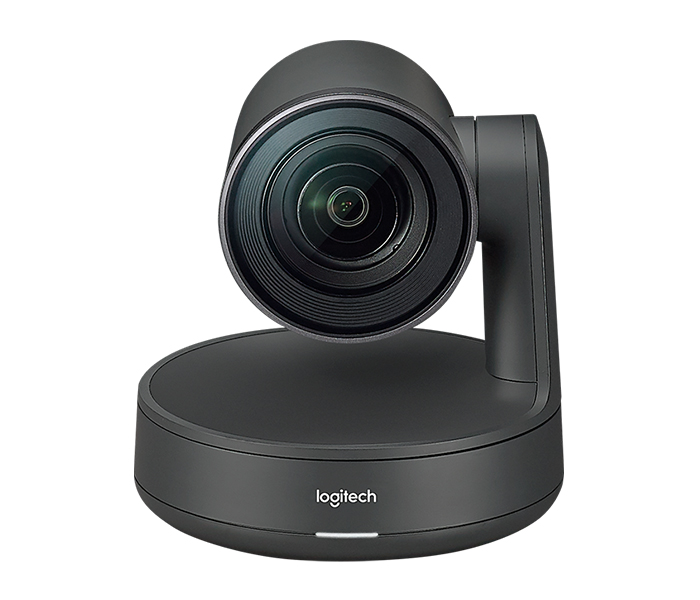 Logitech 960-001242 Rally Ultra-HD Dual Speaker ConferenceCam with Automatic Camera Control - Black - Zoom Image 1