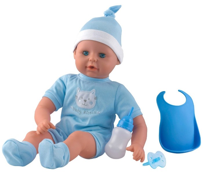 Dolls World 8131 46cm Baby Boohoo Blue - Zoom Image 1