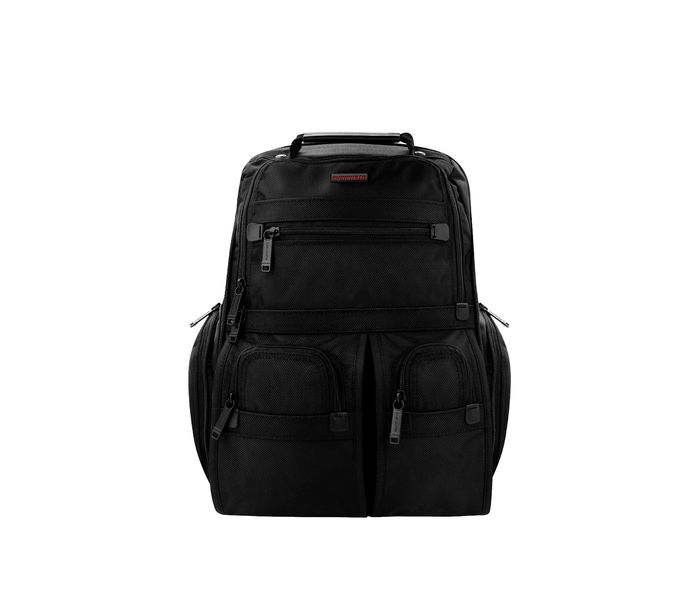 Promate Voyage 15.6 inch Stylish Business Design Laptop Backpack, Black - Zoom Image 6