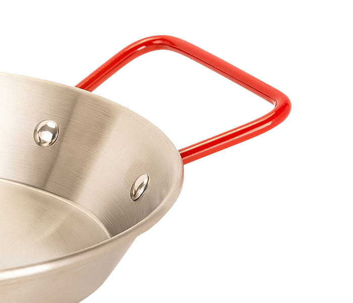 Royalford RFU9101 30cm Stainless Steel Paella Pan - Silver - Zoom Image 1